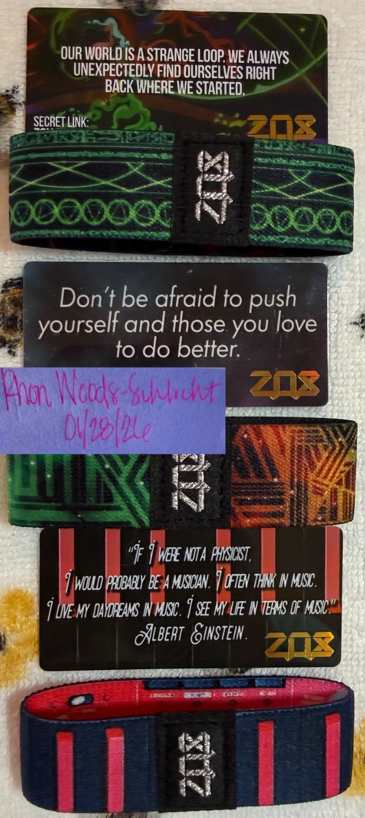 Zox Wristbands – NEW!