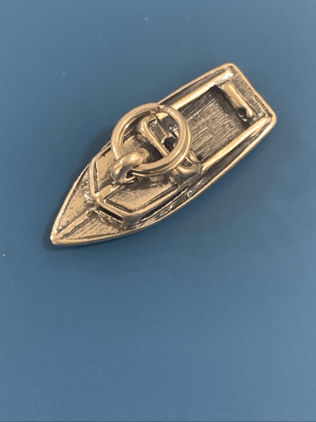 Vintage Speed Boat Sterling Silver Jewelry Charm #recreation #boat