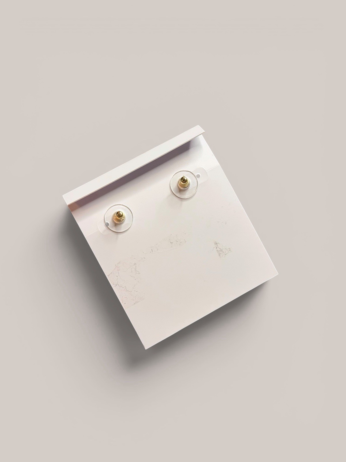 Kendra Scott Mini Ari pink heart gold stud earrings