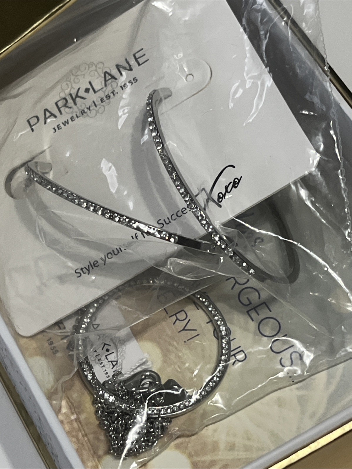 Park Lane Silver Tone Lulu Necklace & Earrings Set – January 2023 Sparkle Box