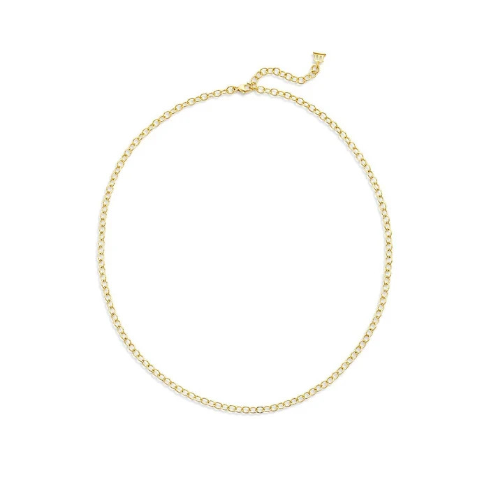Temple St. Clair 18K Gold Diamond Sea Star Locket Necklace 18″ Oval Chain