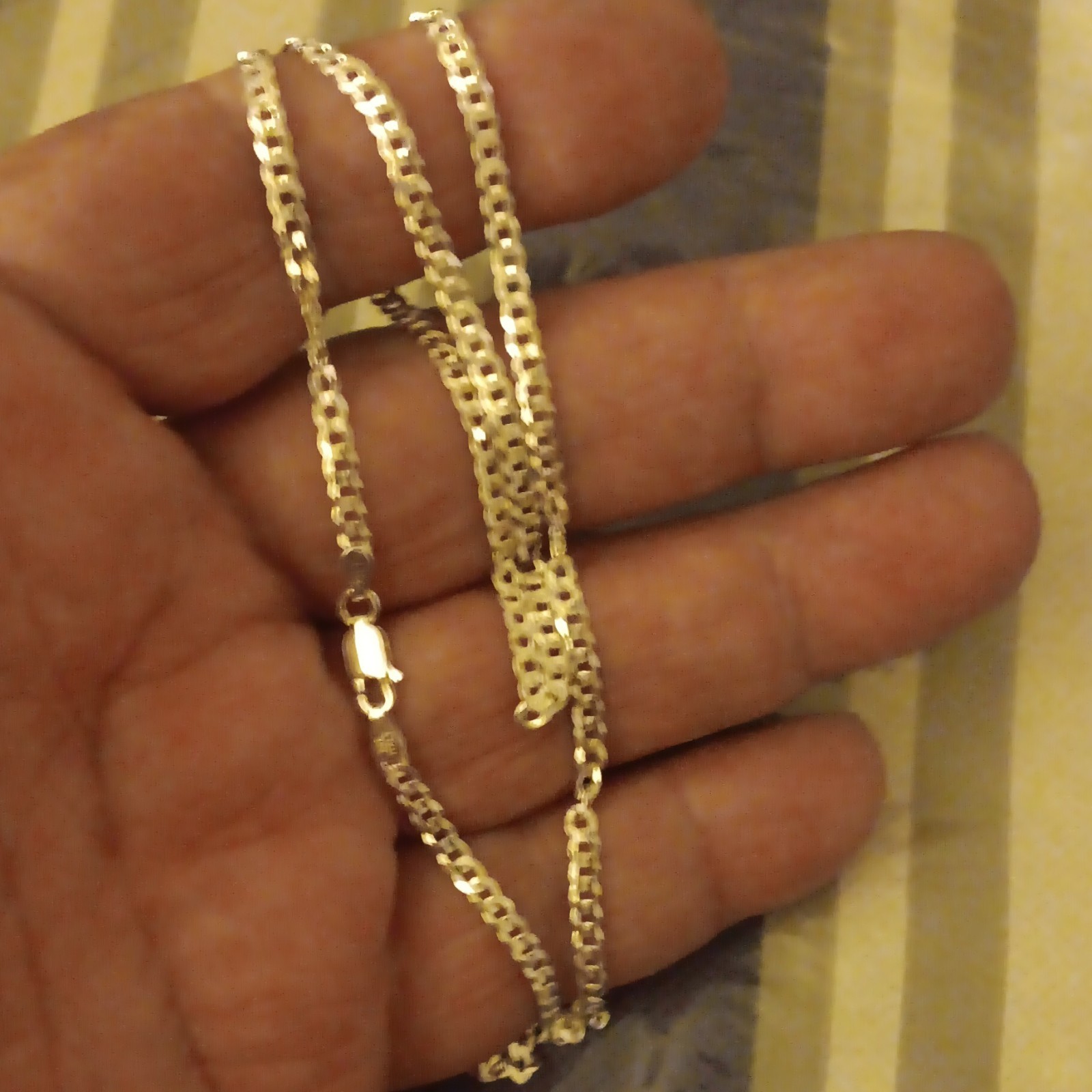 925 Sterling Silver P LUX Cuban Chain, 20 Inches