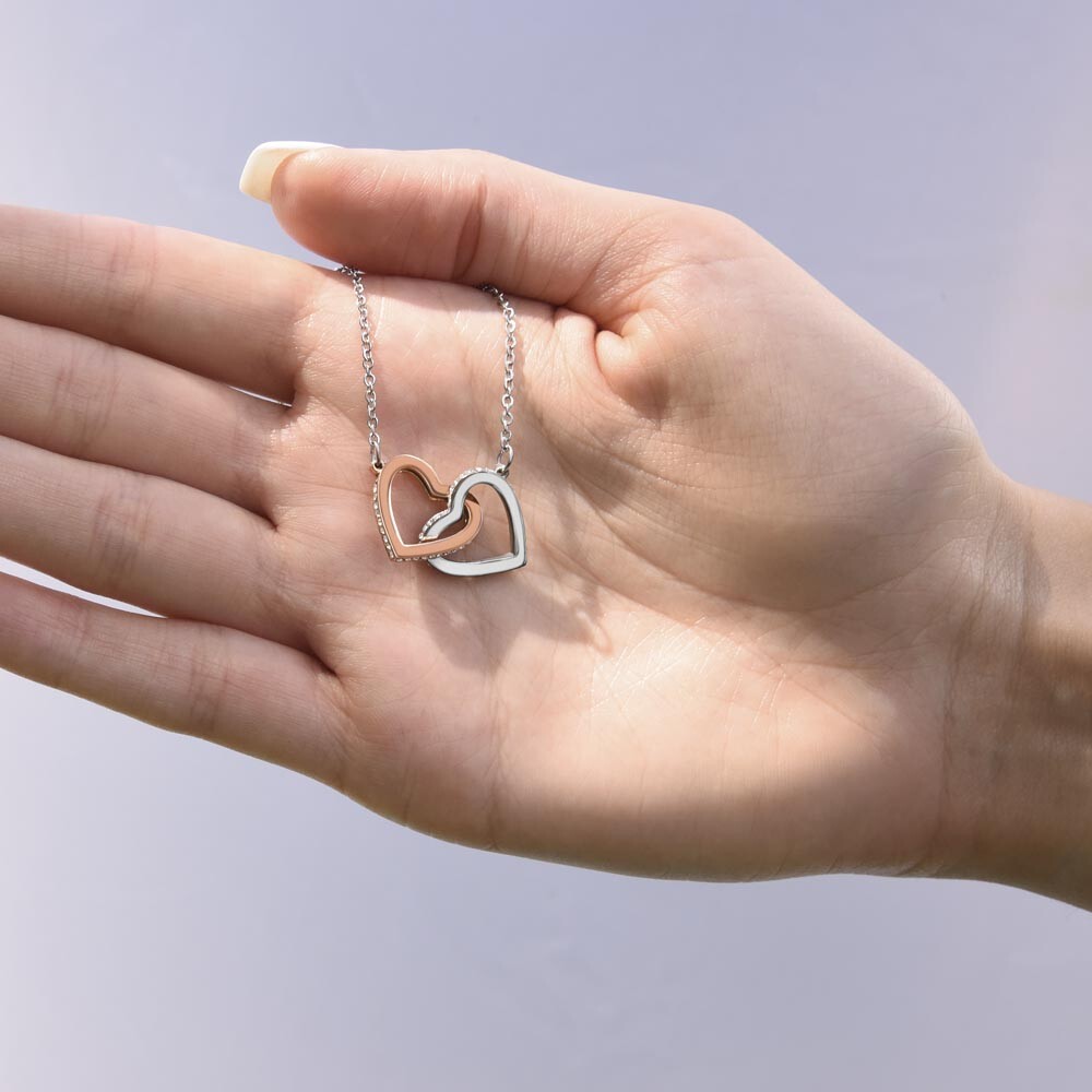 Romantic Valentine’s Day Rose Gold Gift for Wife, Girlfriend, Soulmate, Partner