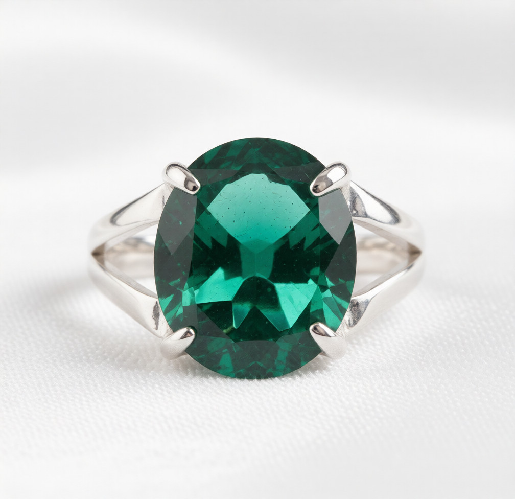 Green Tourmaline Gemstone 925 Sterling Silver Handmade Jewelry Ring All Size