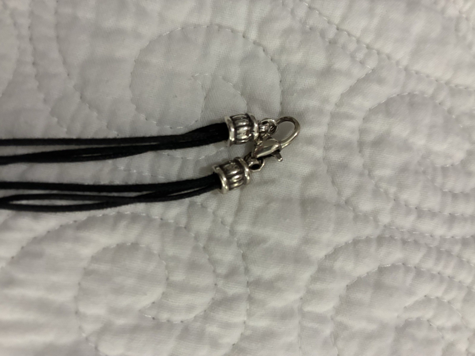 Brighton Brazilian Heart Necklace 3 Strands 17” And Pierced Earrings.