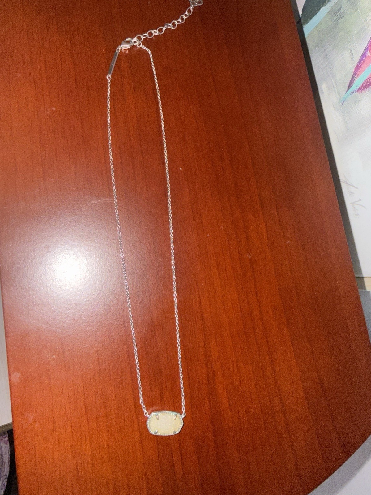 Kendra Scott Elisa Necklace Silver