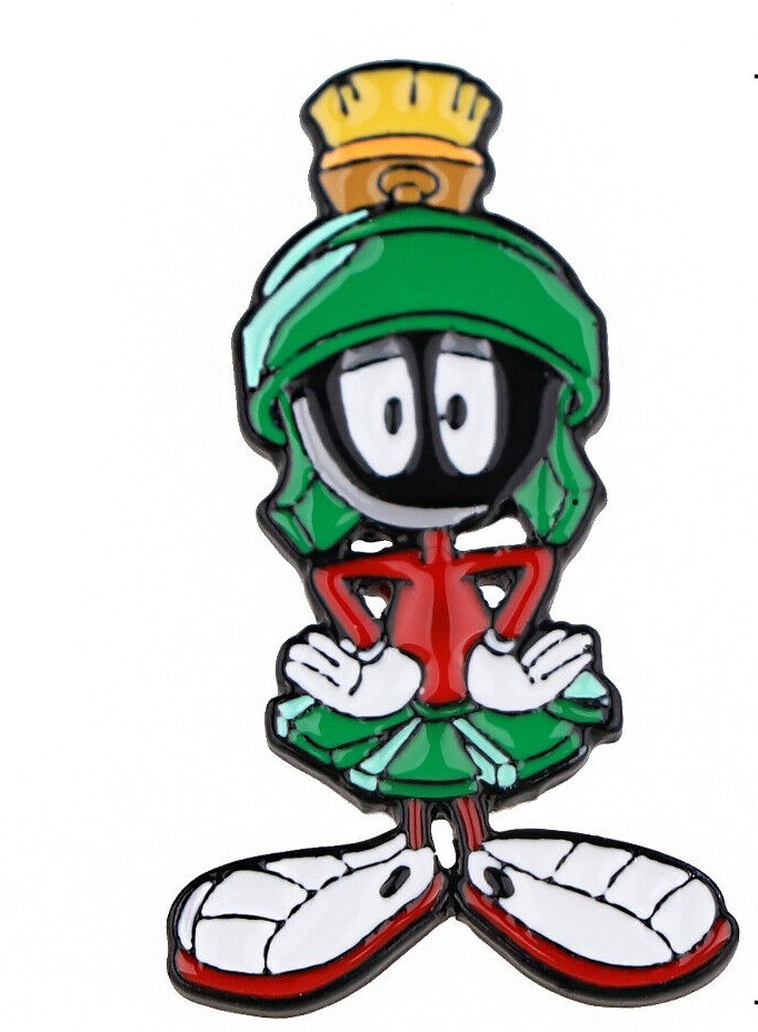 Marvin The Martian 1.3″ x .75″ W Metal/Enamel Pin