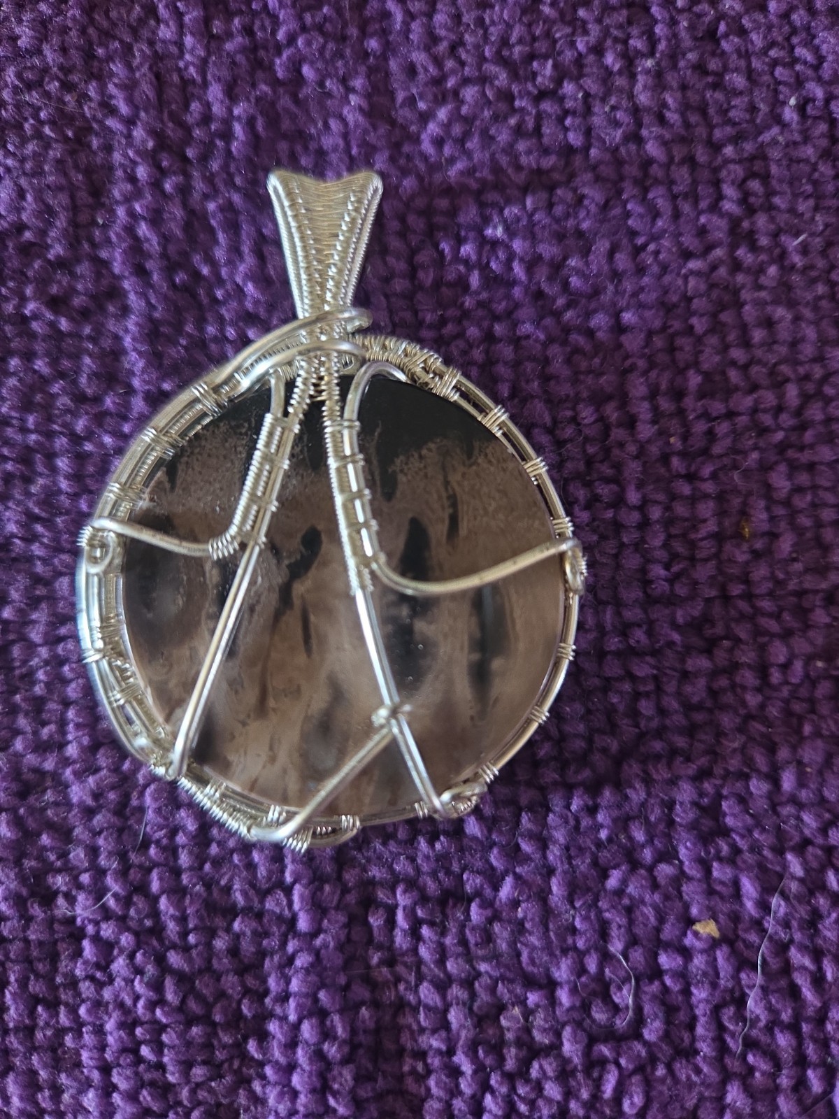 One-of-a-kind handcrafted pendant by JMDean62 featuring a polished Palm Root