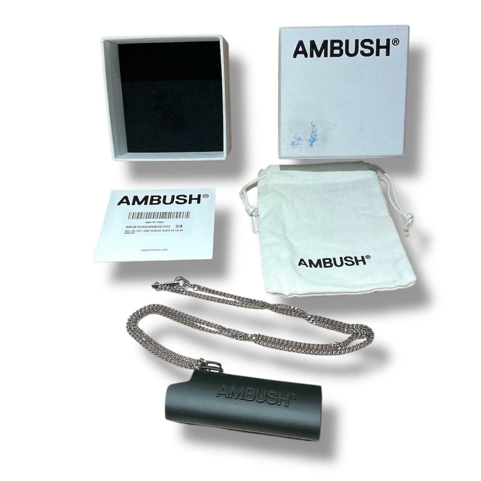 Ambush Lighter Necklace New Boxed Designer Jewellery Quirky Statement Piece (c