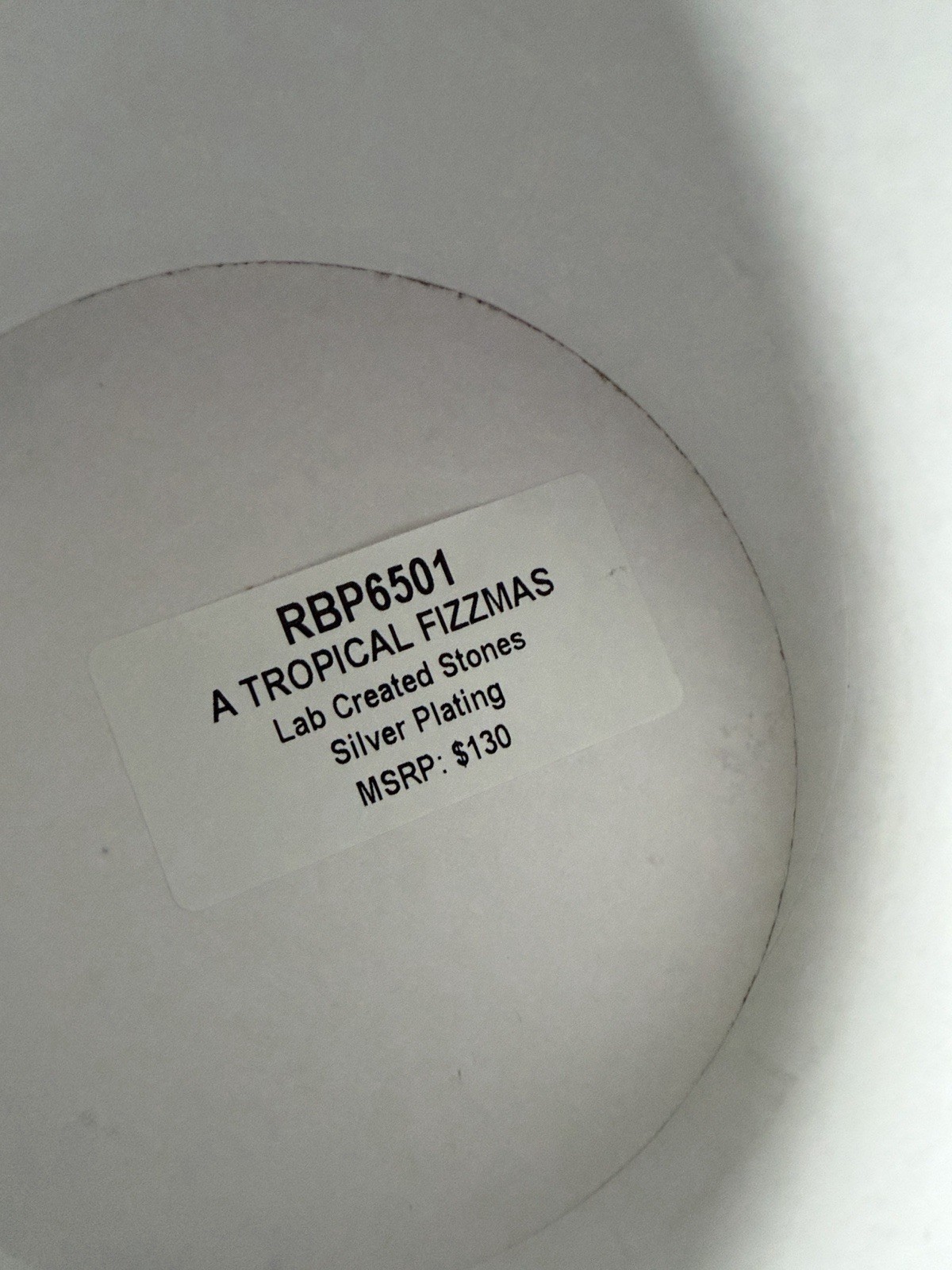 Bomb Party 2023 Holiday Stacks “A Tropical Fizzmas” RETRO RBP6501 on Silver