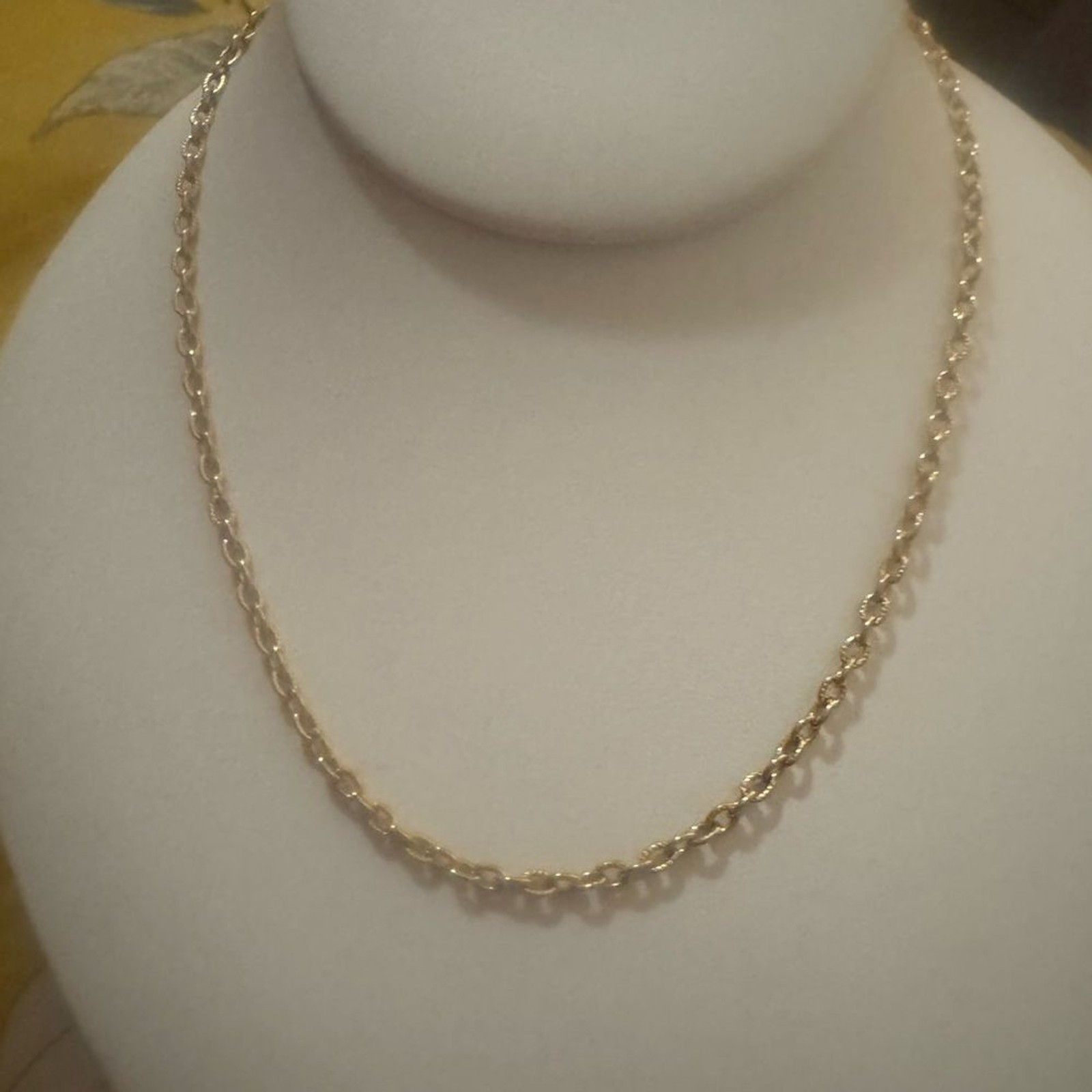 Classic Gold-Tone Rope Chain Necklace – Women’s Jewelry