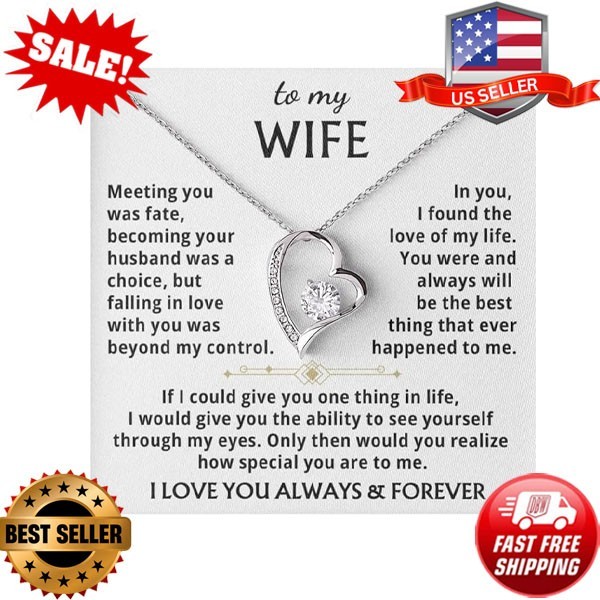 Jewelry To My Wife – The Best Thing That Ever Happened to Me, Forever Love Neckl