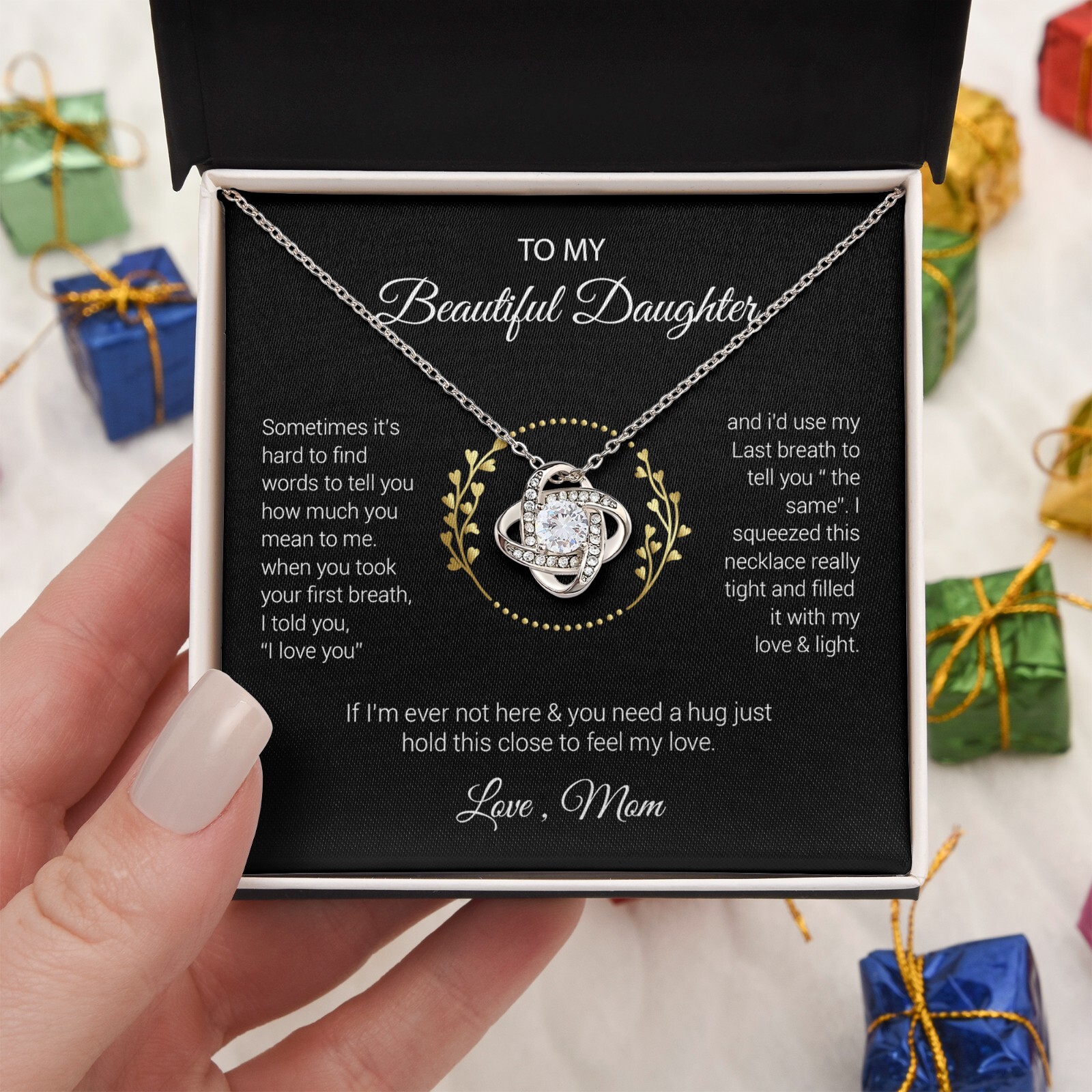 To My Beautiful Daughter Gift For Daughter From Mom, Daughters Birthday