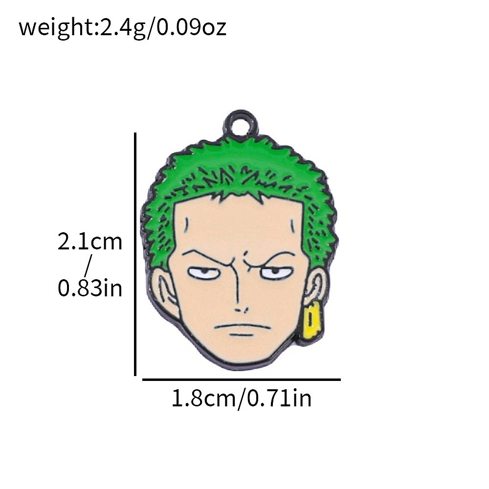 new 80Pcs cartoon Anime boy cute Charm necklace Pendant DIY Jewelry Making