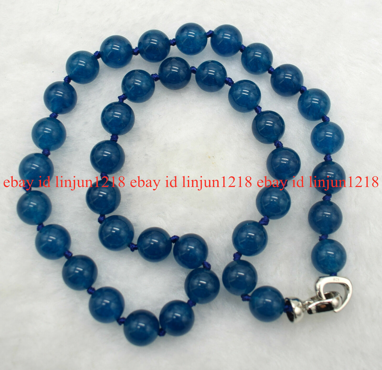 Natural 8/10/12mm Topaz Tiger’s Obsidian Gemstone Bead Necklace 18″ AAA