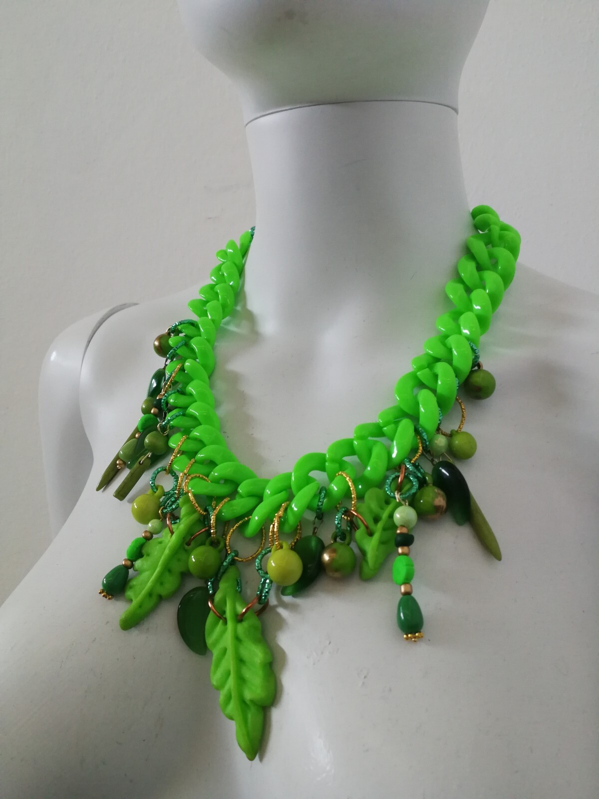fashion jewelry woman jewels necklace collier choker chain pendant leaves flower