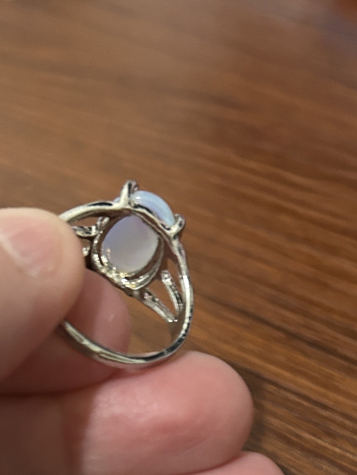 Opalite Oval Cocktail Ring