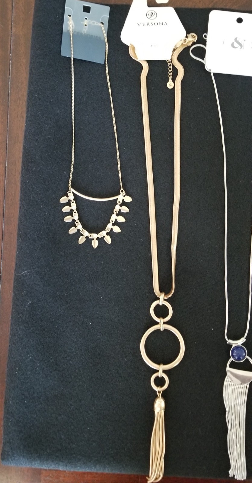 Lot of 6 ~ Mixed Lot of New Carded Necklaces ~ C1946 ~ C&B ~ Kim Rogers