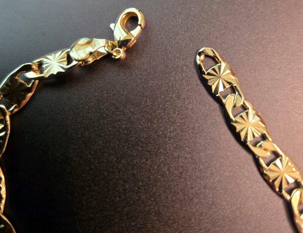 14Kt Gold Filled Valentino Chain Bracelet