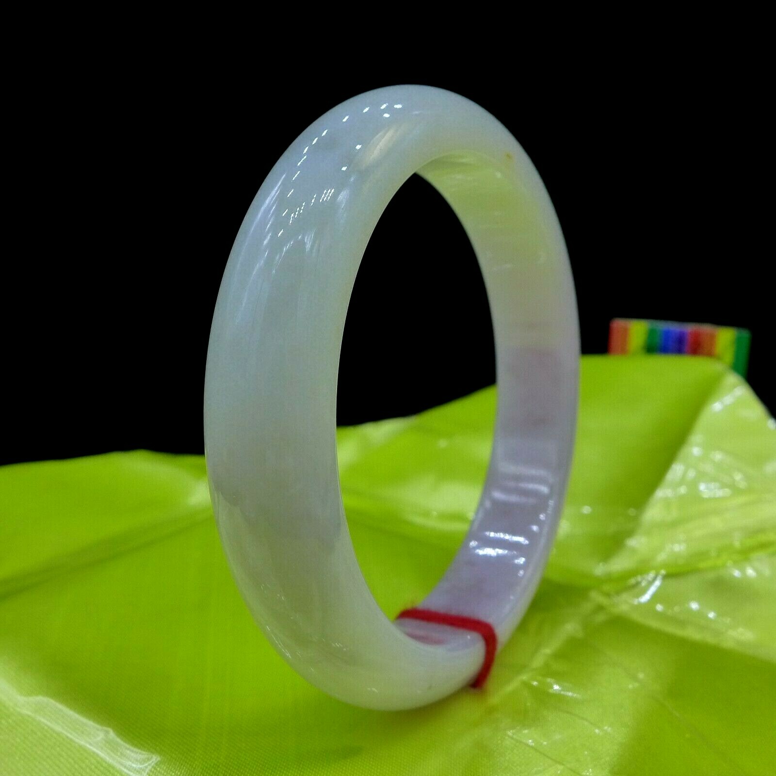 【JadeiteBird】59mm Certified 100% Natural Grade A Jadeite Jade Bangle Bracelet