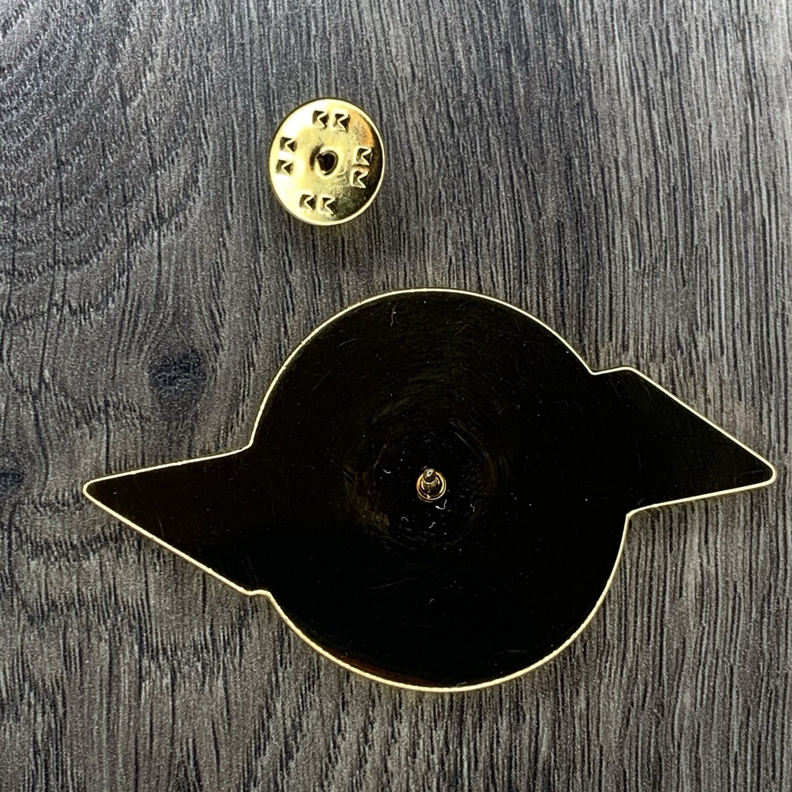 RARE Lanvin Paris Collectors Pin Globe Logo Spellout 1889