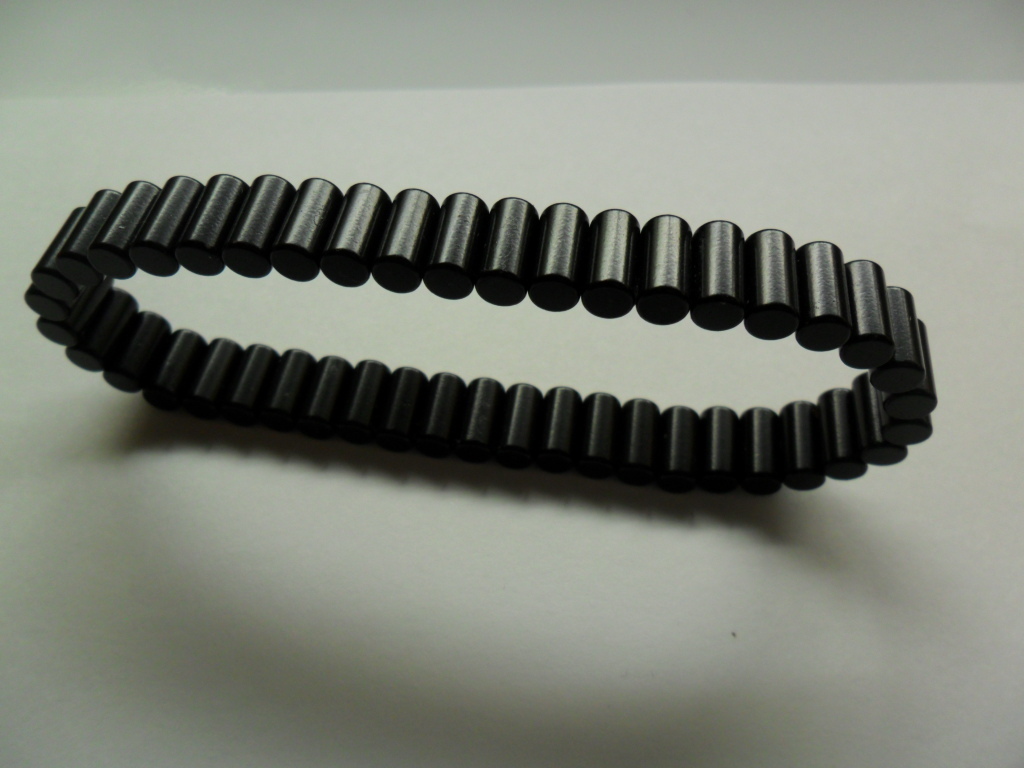NEODYMIUM MAGNETIC BRACELET FOR FASHION AND THERAPY 5 X12mm N-38