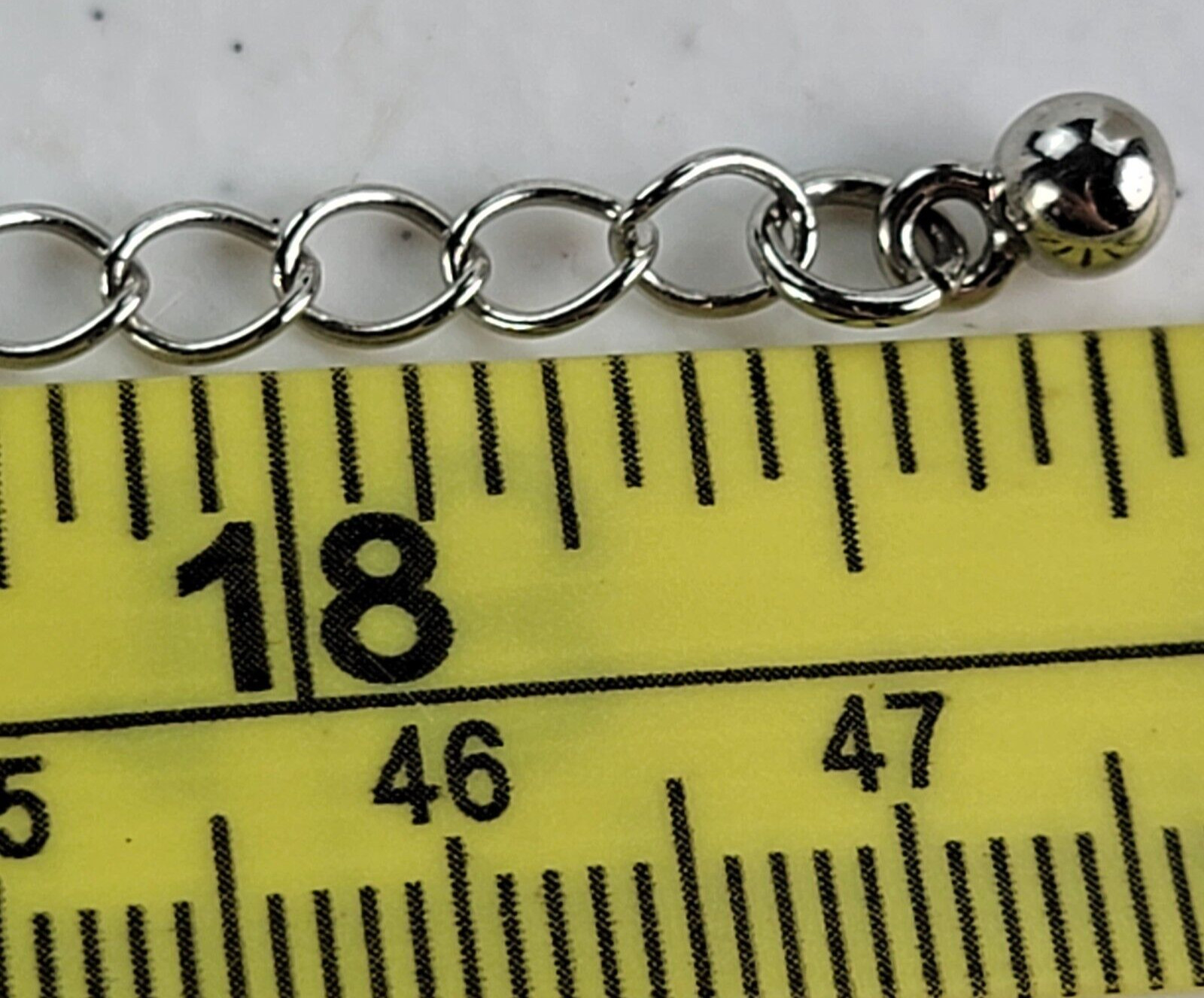 Charming Charlie Silver-Tone AB Rhinestones Layered Tennis Necklace 18.5 in