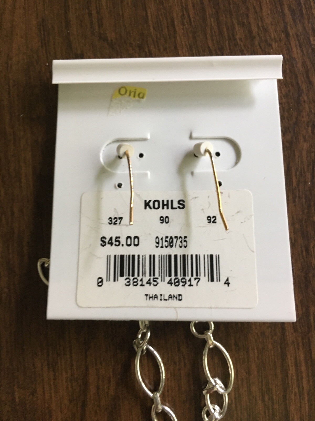 Apt 9 Sterling silver Earrings NWT