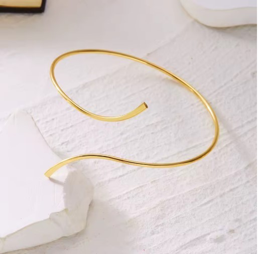 Minimalist S‑Shaped Anklet Chain for Women