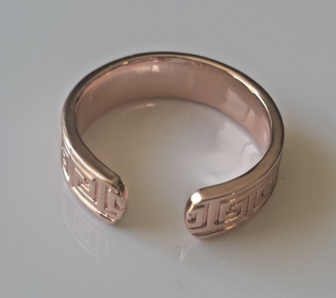 Pure Copper Magnetic Ring – Arthritis Adjustable Ring Maze New