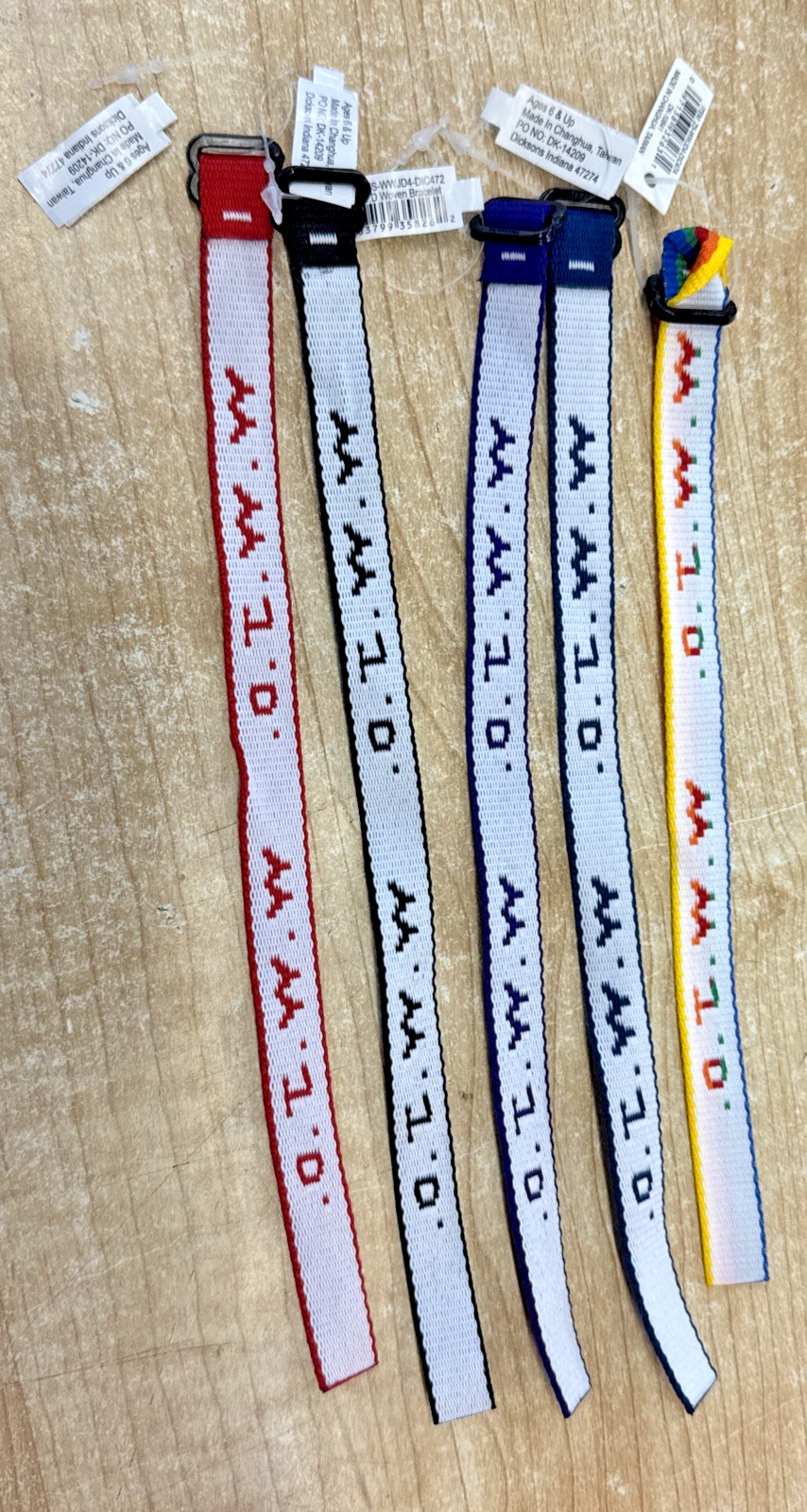 5PCS WWJD Adjustable Bracelets Pack Christian Gift What Would Jesus Do Bands A40