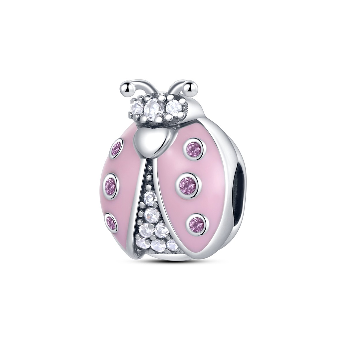 LAZA Original 925 Sterling Silver DIY Charm Animal Cat Bear fit Women Bracelets