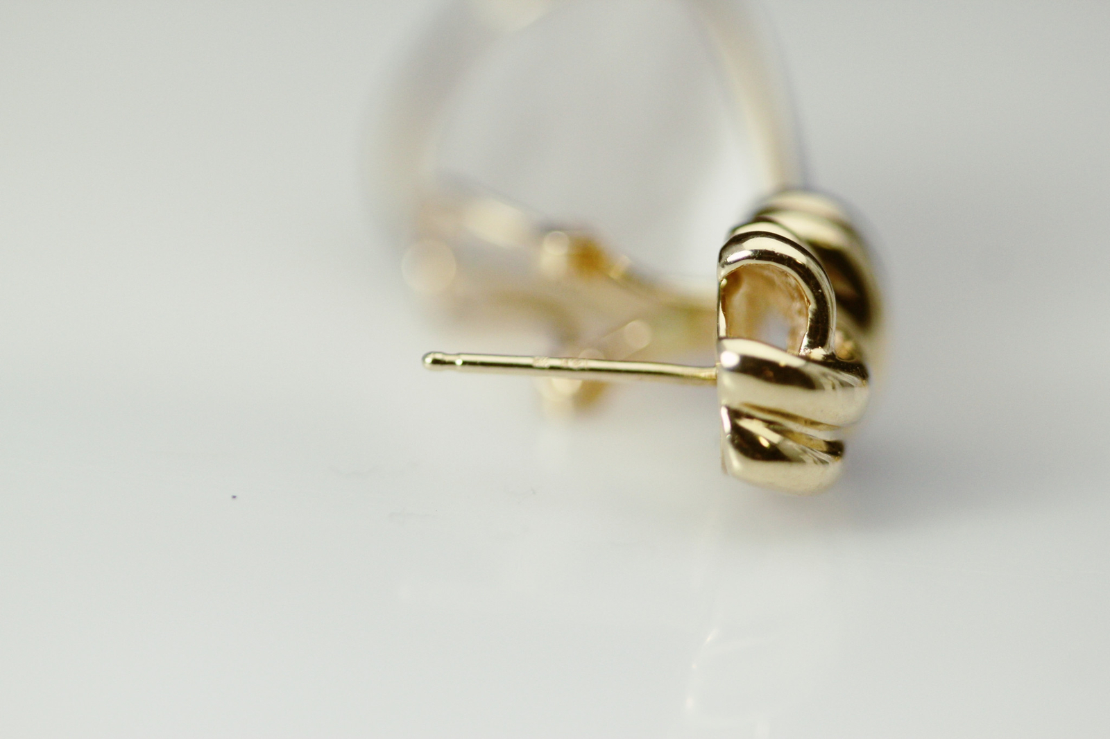 14K Yellow Gold Pearl Teardrop Dangle Earrings 13.3 grams (EAR5725)