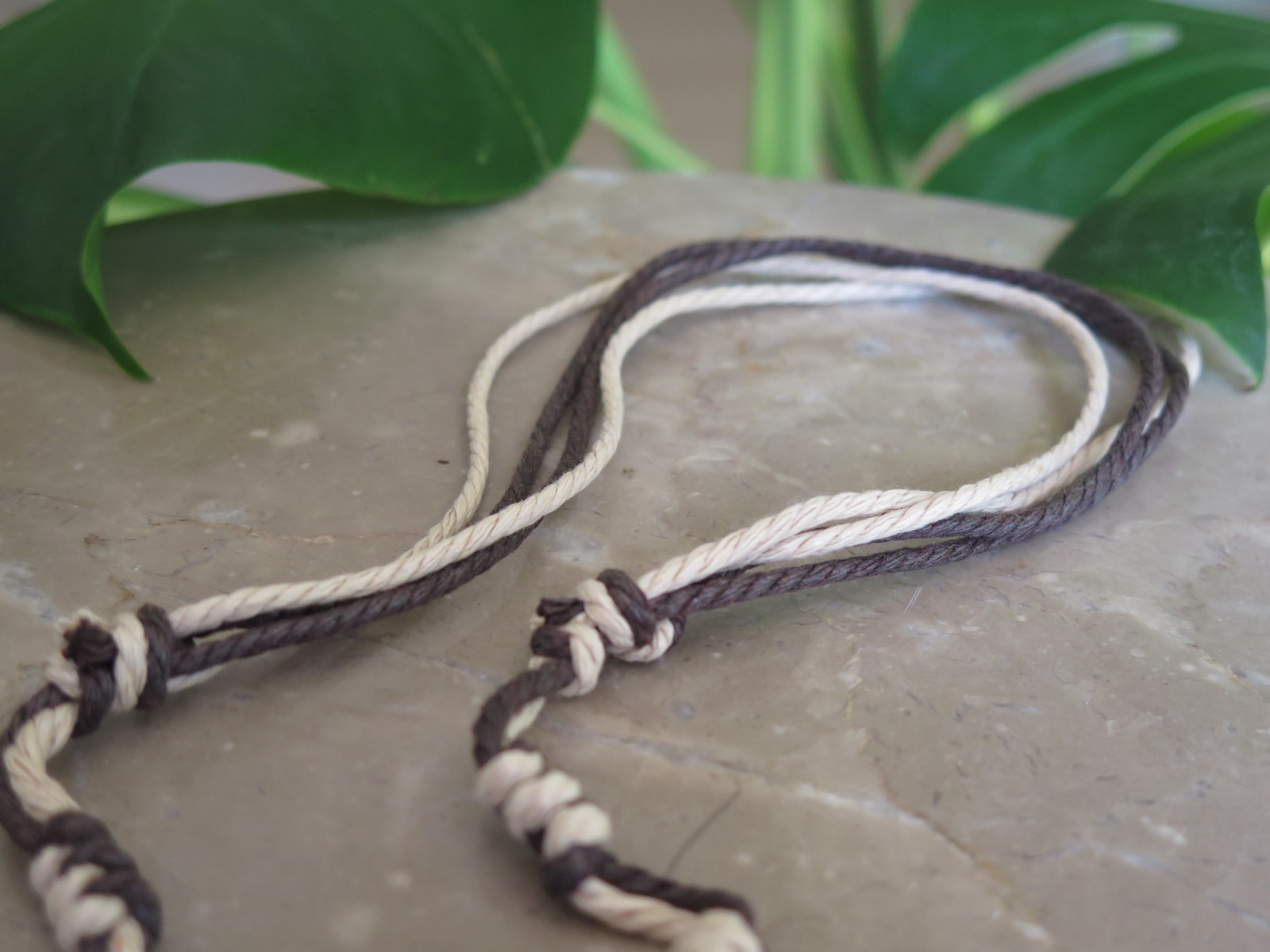 Buffalo Bone White Fish Hook Pendant Adjustable Cord Necklace 30192-24 ( QTY 2 )