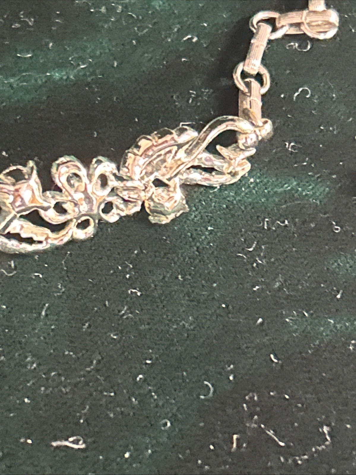 LISNER Silver Tone Aurora Borealis Rhinestone Necklace Bracelet Earring Parure