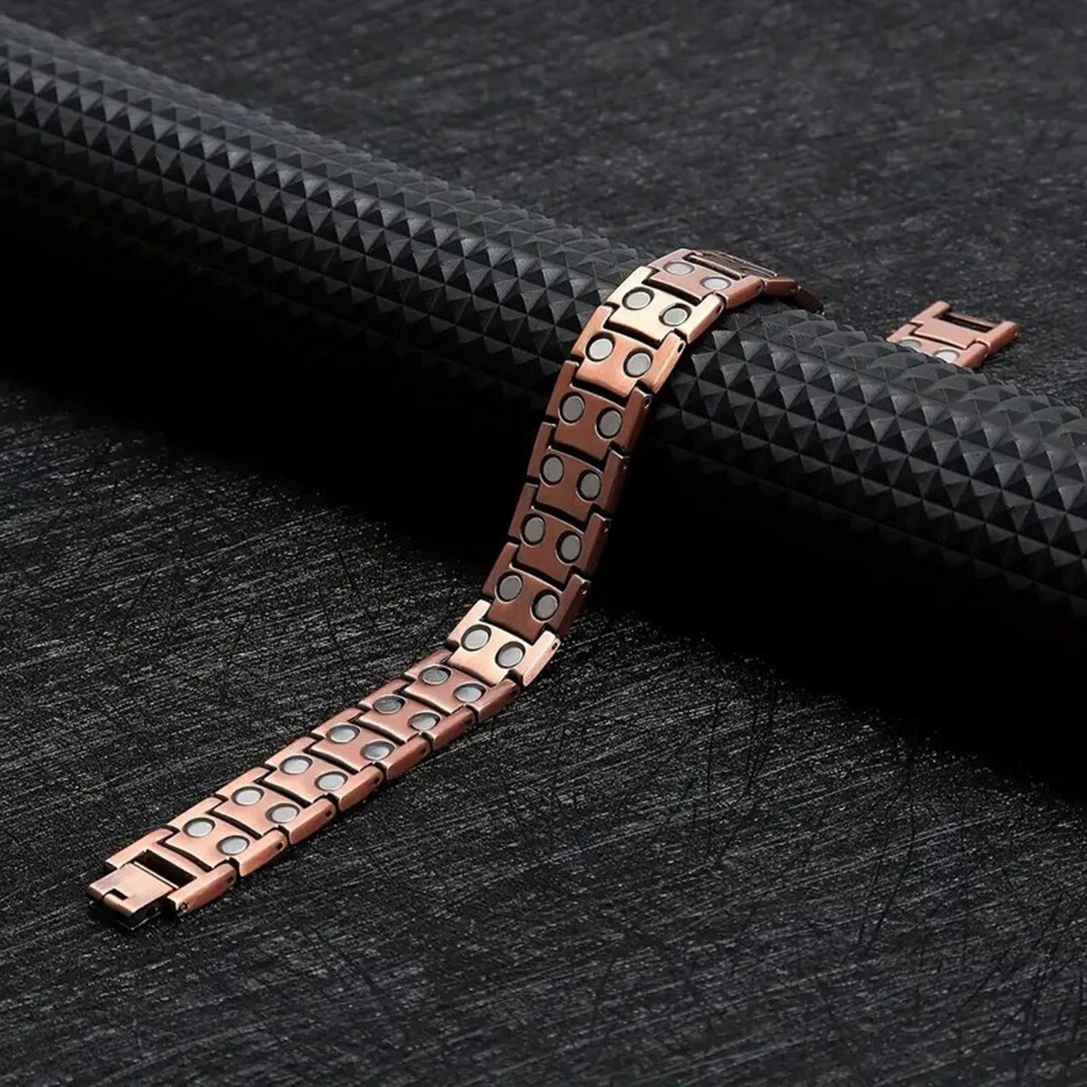 8 Inch Pure Copper Bangle Magnetic Therapy Bracelet for Arthritis Pain Relief