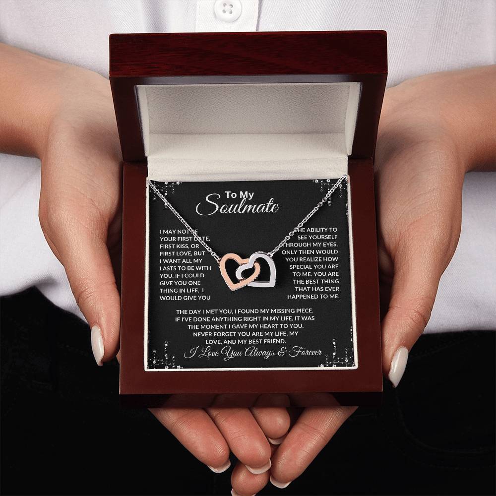 Romantic Valentine’s Day Rose Gold Gift for Wife, Girlfriend, Soulmate, Partner