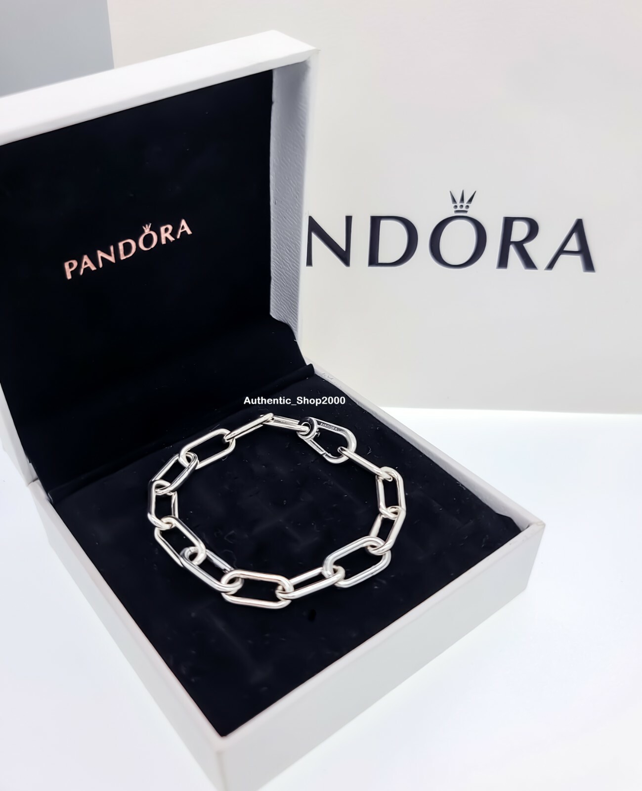 100% Authentic NEW PANDORA Me 925 Silver Link Chain Bracelet 599588C00