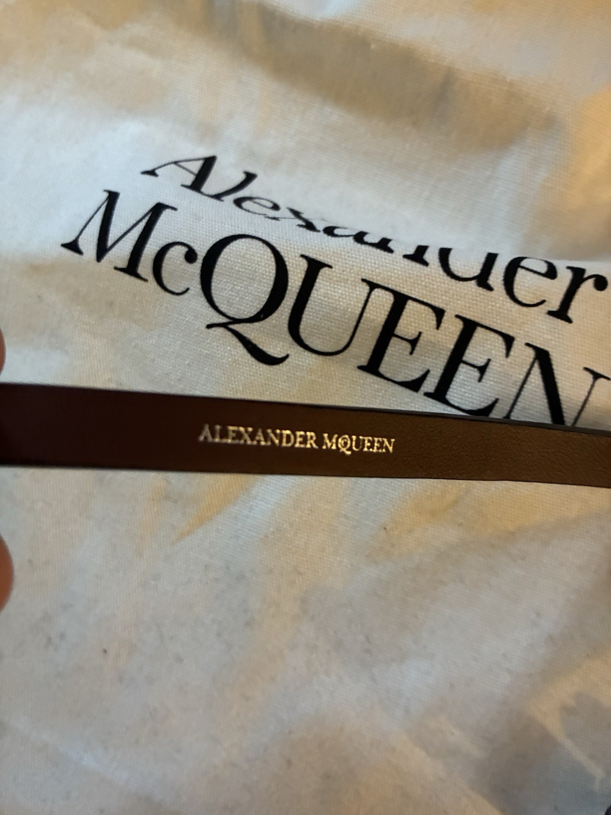 Alexander McQueen Double Wrap Braided Leather Bracelet Black with Silver Skull
