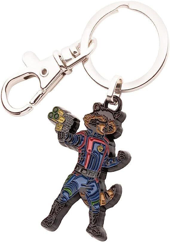 Official Marvel Studios Guardians of The Galaxy Vol.3 Rocket Raccoon Keychain