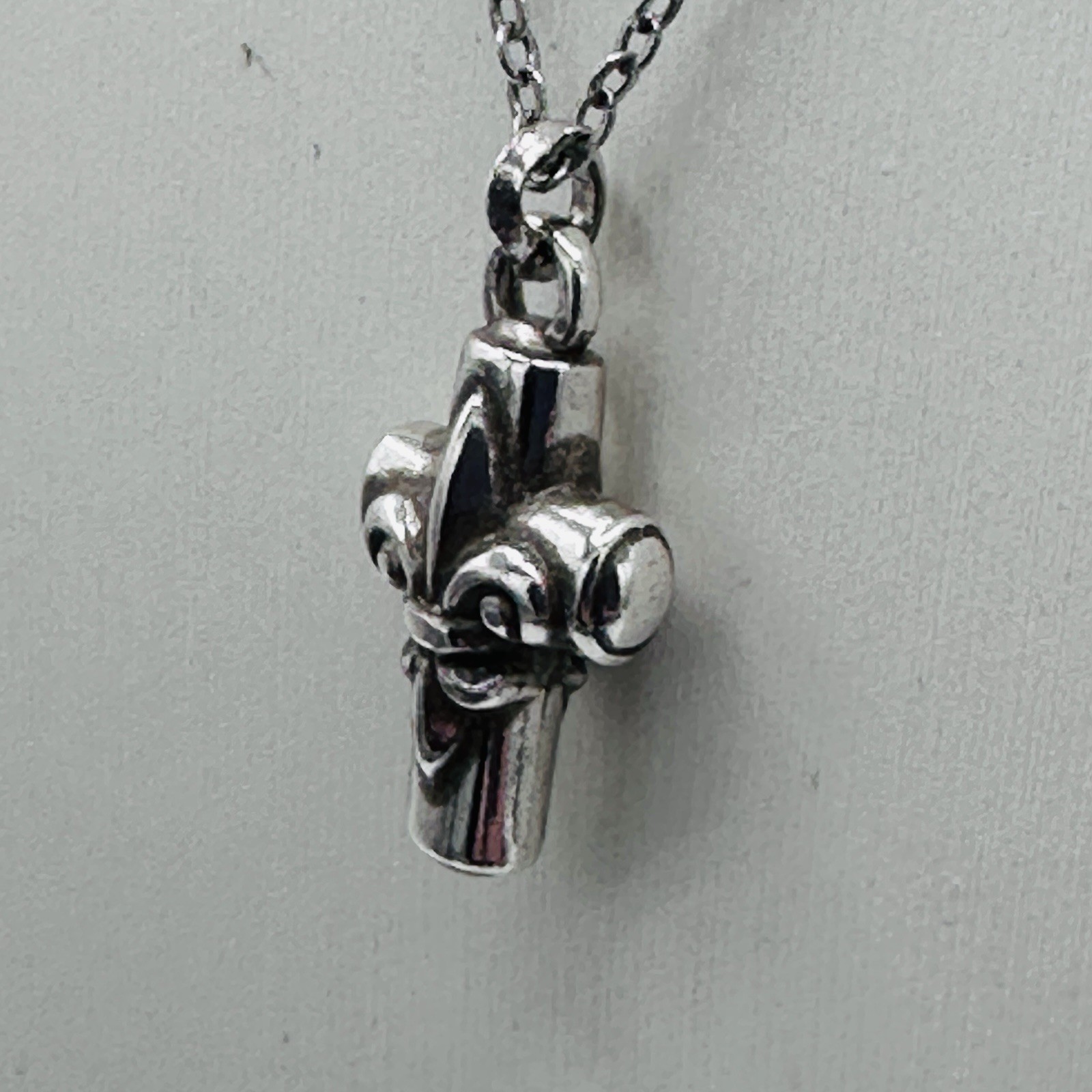 Brighton Royal Cross Petite Pendant Necklace Silver Tone Adjustable 16