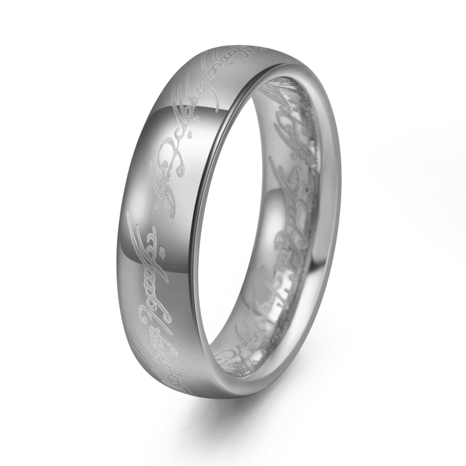 Silver/Gold Lord of the Rings The One Ring Tungsten Jewelry Collection Best Gift