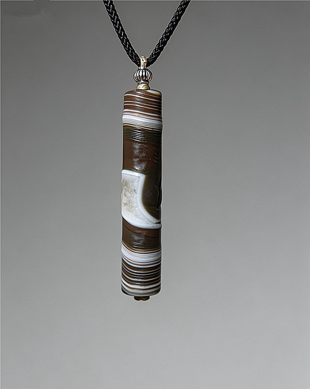 Genuine Natural Gobi Eye Agate Healing Necklace Pendant