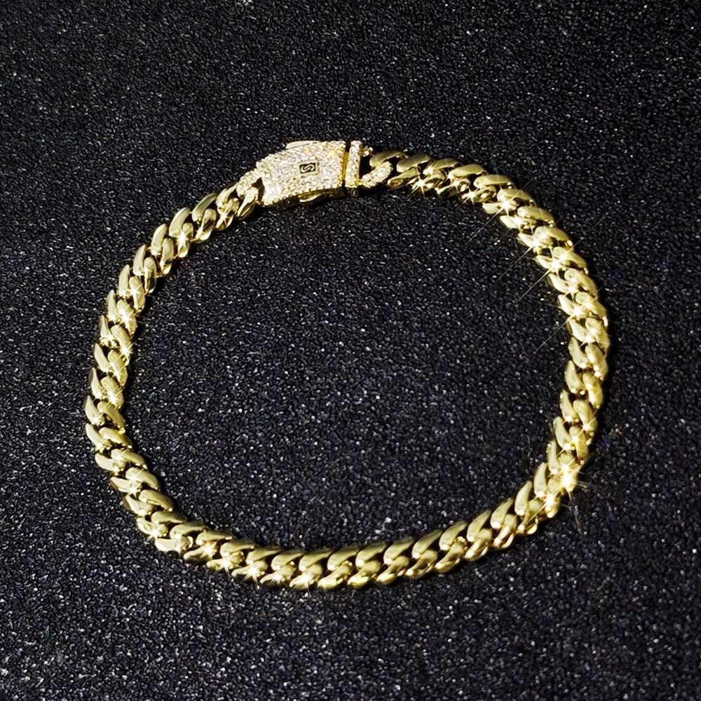 6/8/10/12/15/20mm Cuban Chain Necklace Hip Hop 14k Gold Plating Bracelet Jewelry