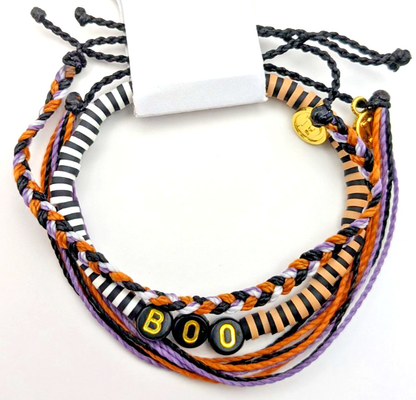 Pura Vida Bracelet Monthly Club Hey Boo Oct 2024 Friendship Beach Jewelry NWT