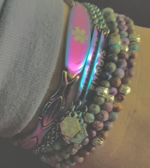Bloodstone Jasper Bead Gemstone Dainty Healing Balance Women Bracelet Gifts
