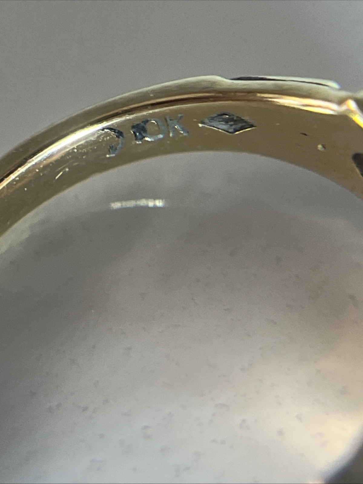 Oval Birthstone High School Class Ring Graduation Size 5 Stamped 10k(See Photos)