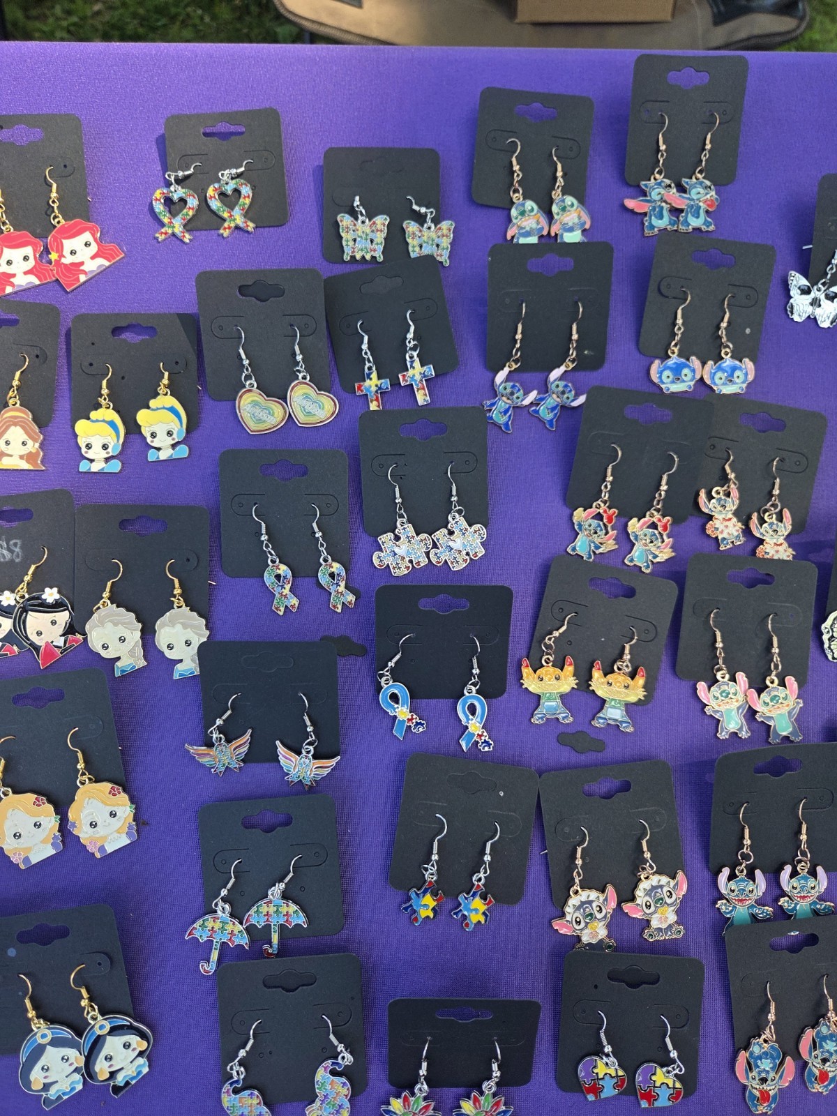 Handcrafted Anime/Disney/Pokémon Hypoallergenic Earings – 3 For $20