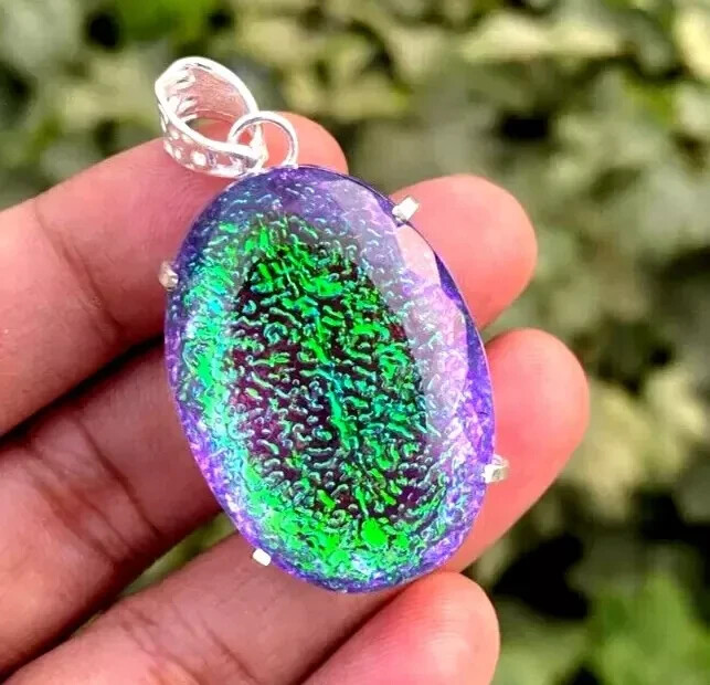 102 Ct Natural Oval Monarch Fire Opal Doublet 925 Solid Silver Pendant Gemstone