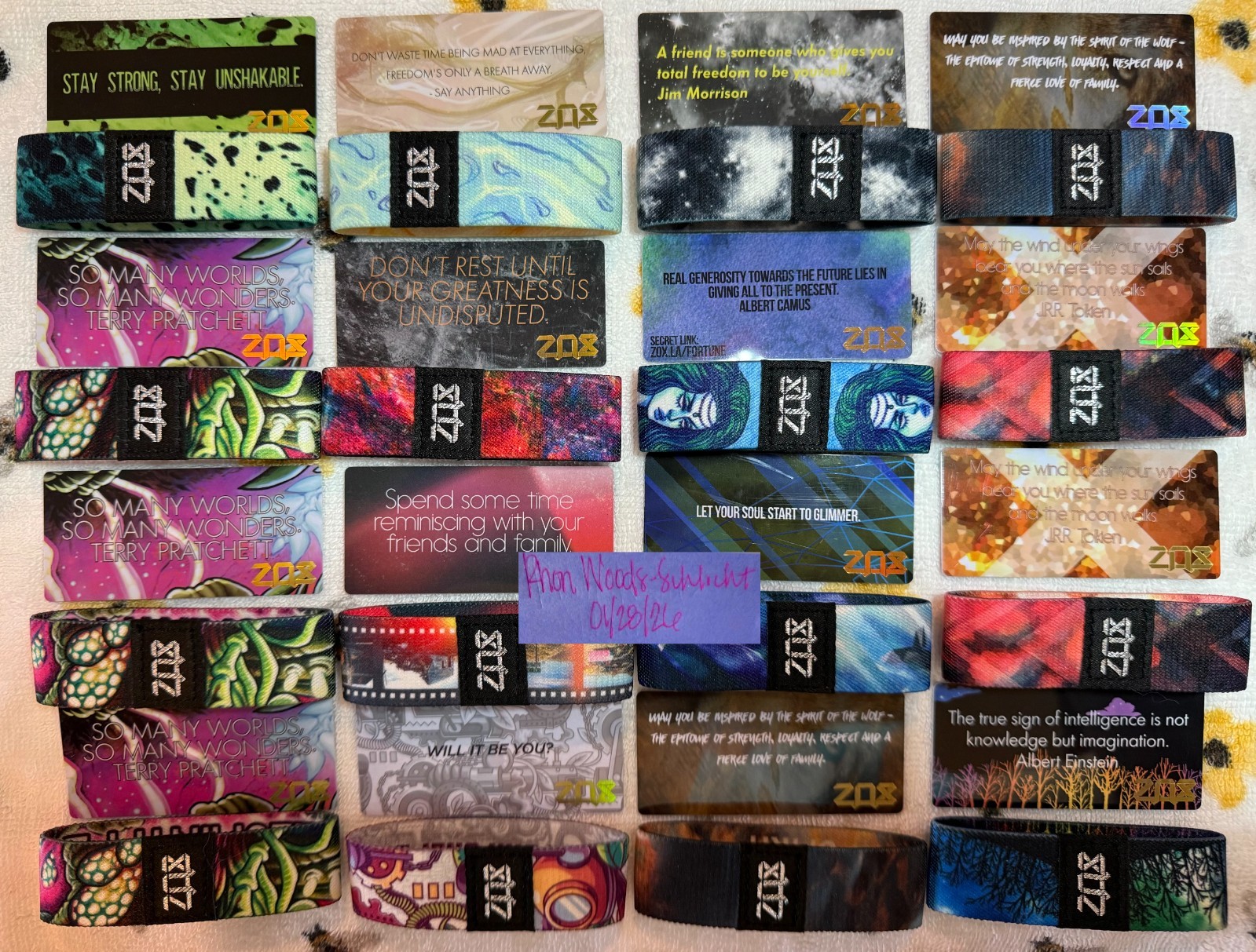 Zox Wristbands – NEW!